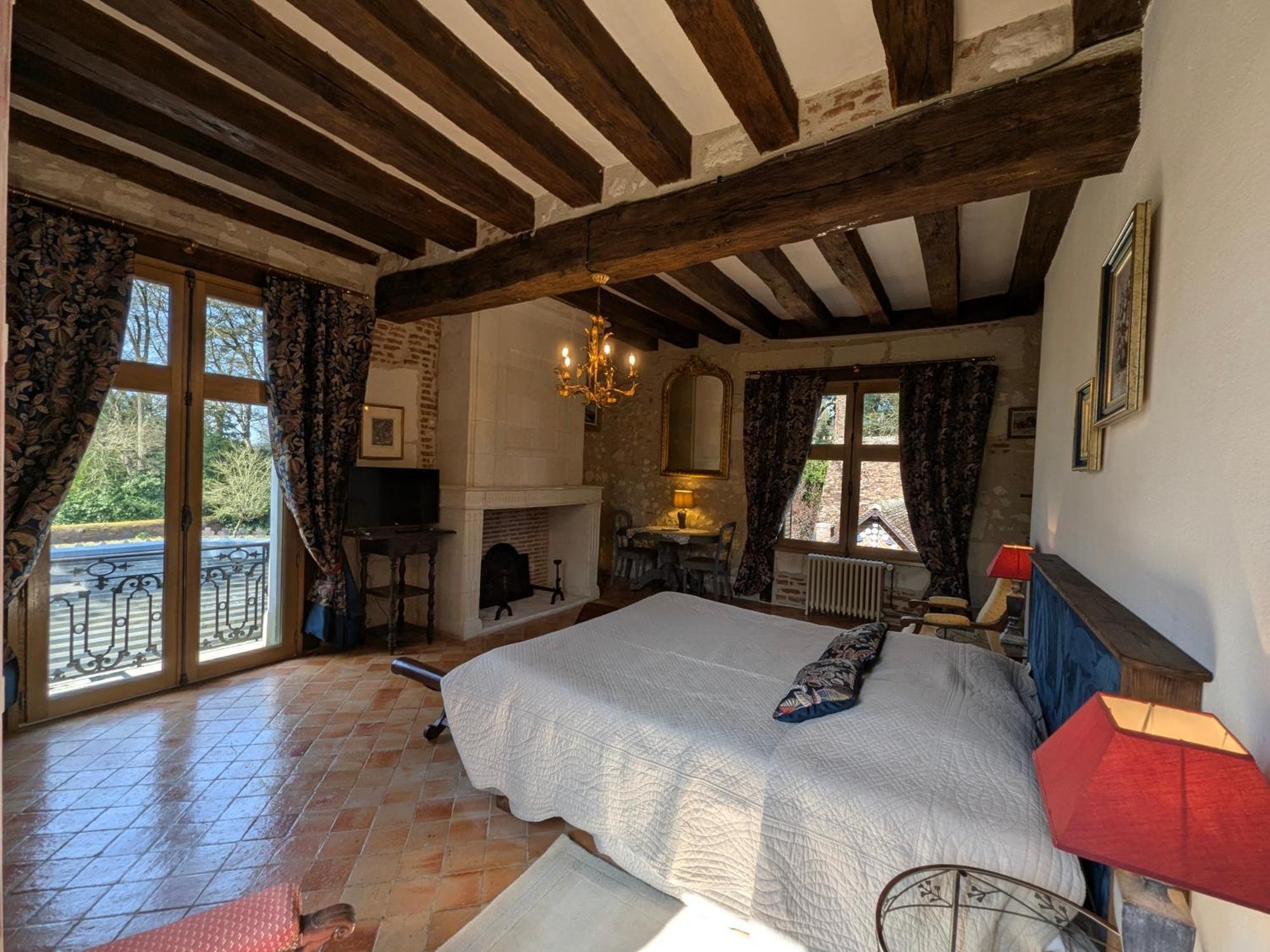Manoir De La Maison Blanche Amboise Bagian luar foto